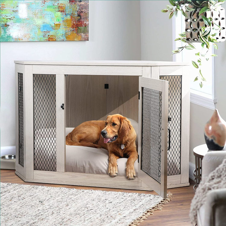 Wooden best sale dog box